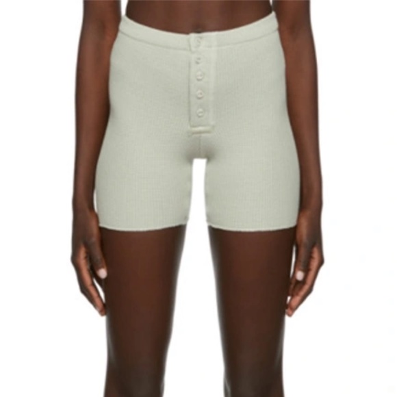 NWT Skims Waffle Knit Boy Shorts - Picture 2 of 5